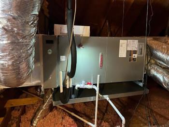 Example of a furnace we repaired in Northeast Tarrant County