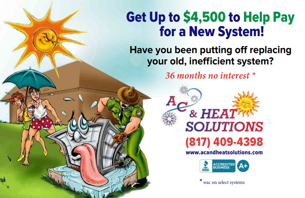 Get up to $4,500 to help pay for a new system.