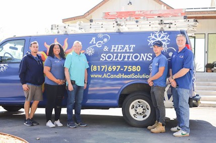 Keep an eye out for AC & Heat Solutions’s service truck around you! We’re the most trusted contractor in Northeast Tarrant County